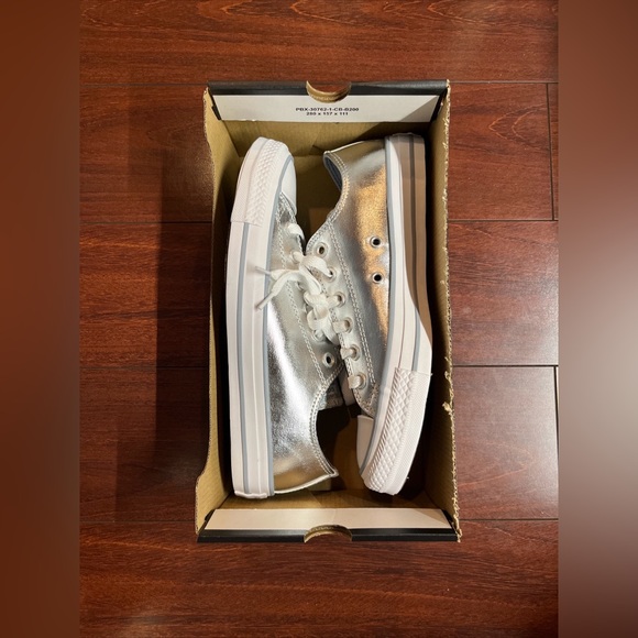 Converse CTAS OX Low Top Womens 8 Metallic Granite Glitter Sneaker Shoe A05433F - Picture 2 of 16